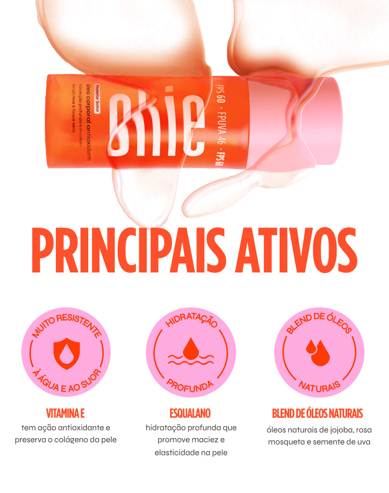 Produtos Ollie para proteção solar - meuollie