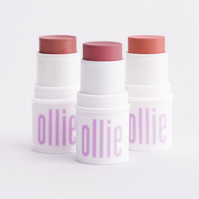 Trio Blush, batom e sombra