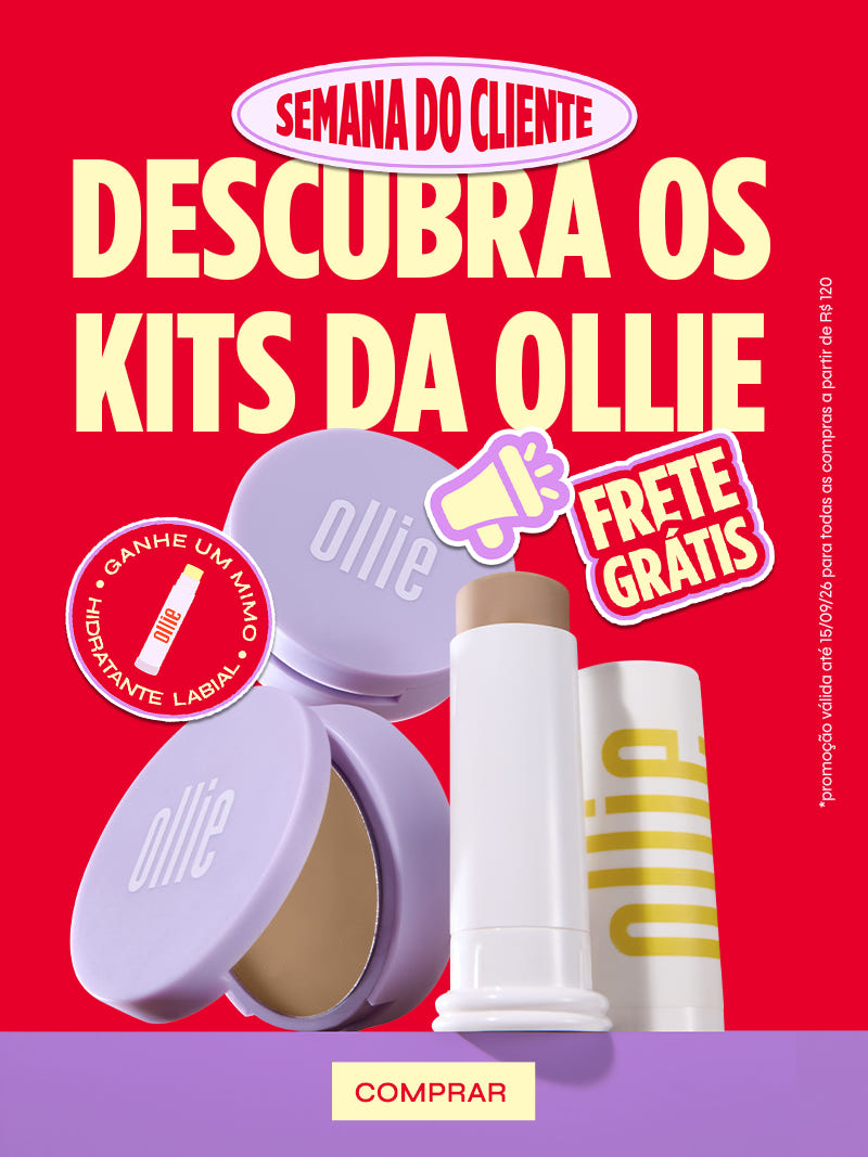 Produtos Ollie para proteção solar - meuollie
