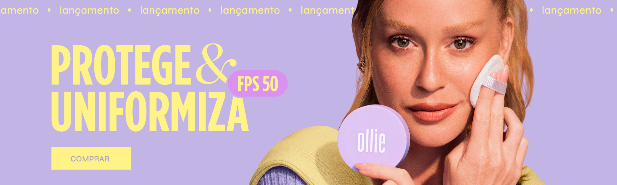 Produtos Ollie para proteção solar - meuollie