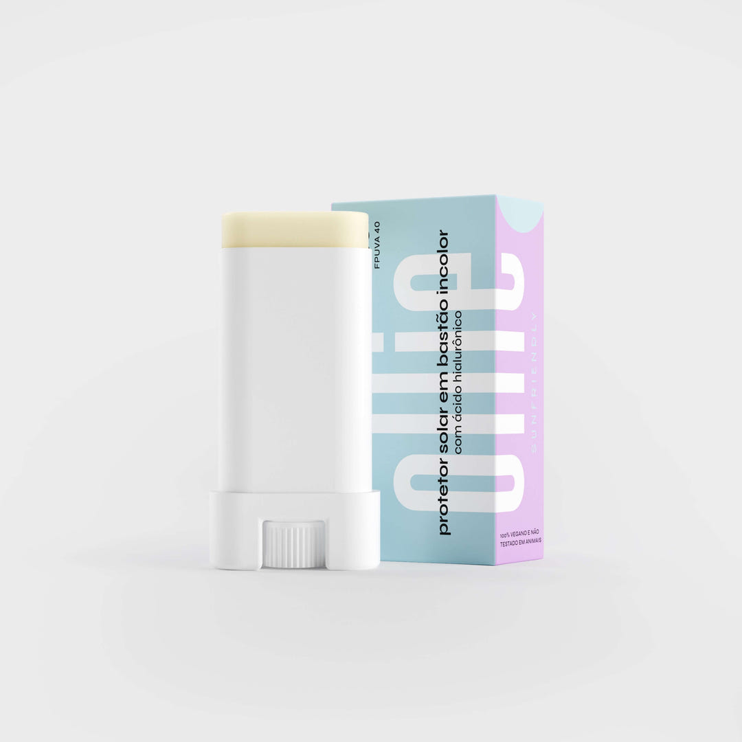 Protetor Solar em Bastão Incolor FPS 95 Nosso Protetor Solar em Bastão Incolor te oferece múltiplos benefícios! Ele tem FPS 95 e FPUVA 40, sendo ideal para alta exposição ao sol. Com um toque leve que não pesa na pele, ele é incrível para quem pratica esp