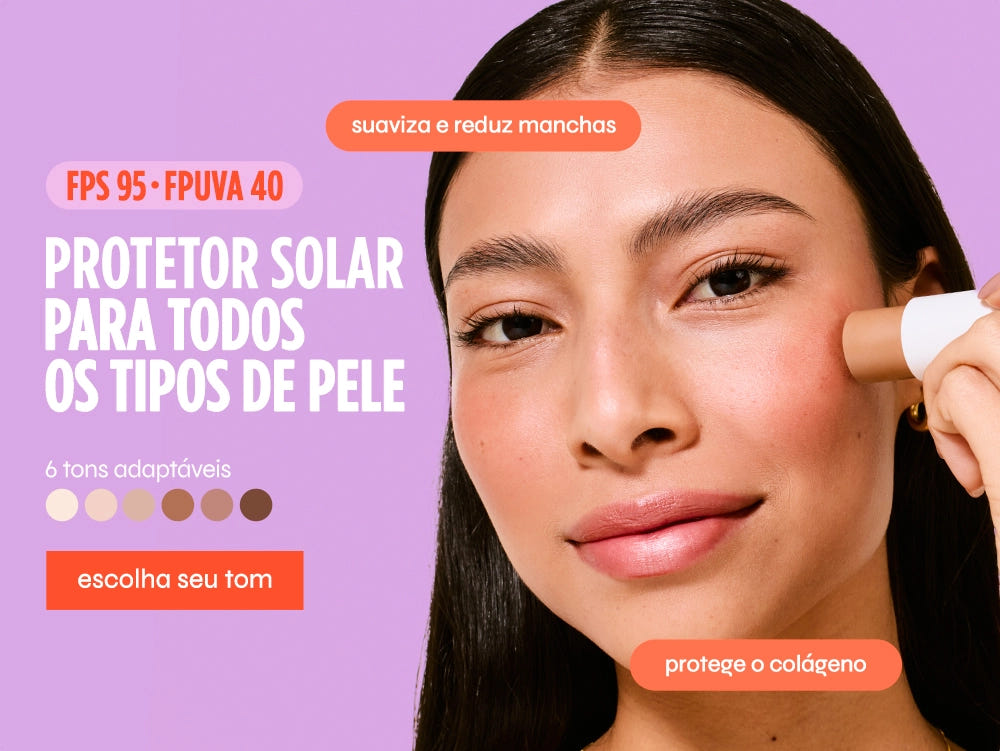 Produtos Ollie para proteção solar - meuollie