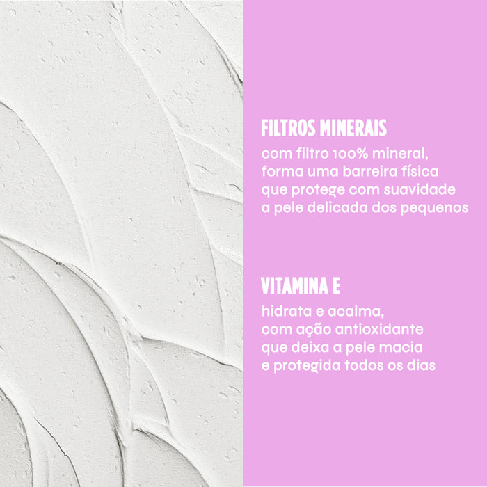 Protetor Solar Infantil em Bastão Mineral FPS 80 FPUVA 30