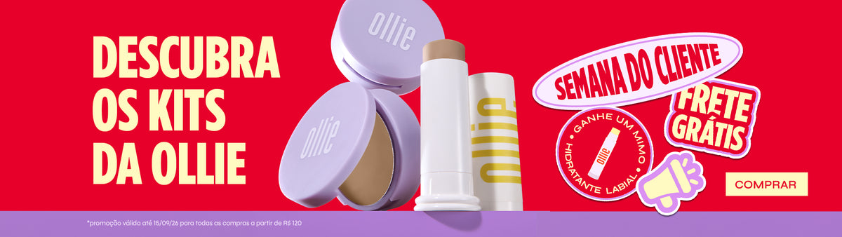 Produtos Ollie para proteção solar - meuollie