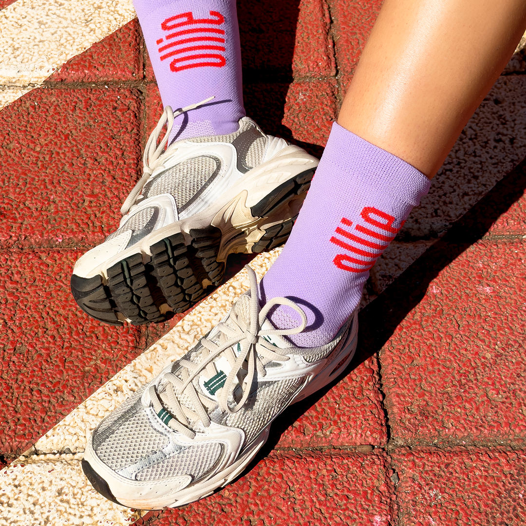 meia de corrida personalizada da Ollie