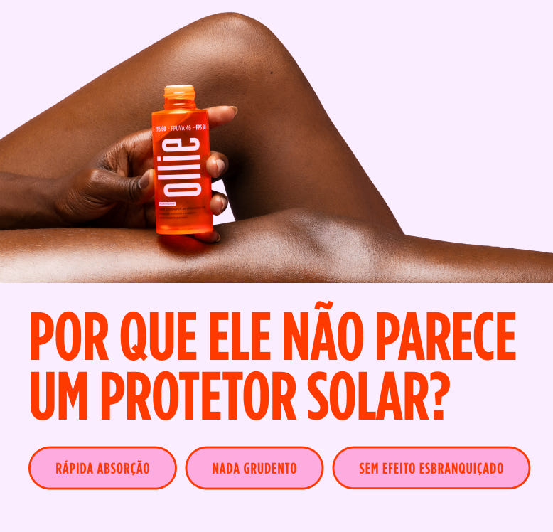 Produtos Ollie para proteção solar - meuollie
