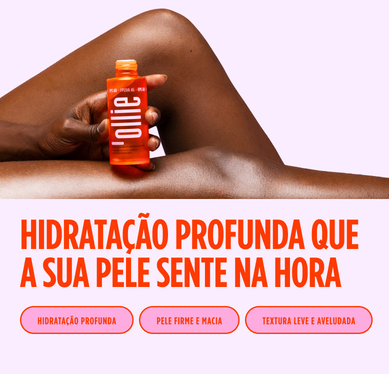Produtos Ollie para proteção solar - meuollie