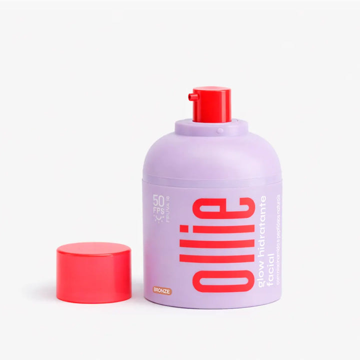 glow hidratante facial fps 50 - meuollie